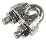 RS PRO Stainless Steel 5mm Diameter Wire Rope Clamp