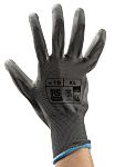 RS PRO Grey Abrasion Resistant, Tear Resistant Work Gloves, Size 10, XL, Polyurethane Coating