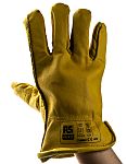 RS PRO Yellow Leather Thermal Work Gloves, Size 10, XL
