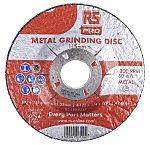 RS PRO Aluminium Oxide Grinding Disc, 115mm x 6mm Thick, P120 Grit, 5 in pack