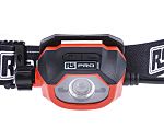 RS PRO LED Head Torch 450 lm, 100 m Range