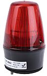 RS PRO Red Flashing Beacon, 10 → 100 V dc, 20 → 72 V ac, Surface Mount, Wall Mount, Xenon Bulb