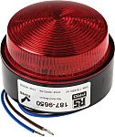 RS PRO Red Flashing Beacon, 115 → 230 V ac, Stud Mount, Surface Mount, Xenon Bulb, IP67