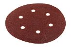 RS PRO Aluminium Oxide Sanding Disc, 150mm x 1mm Thick, 60+ Grade, P60 Grit, 25 in pack