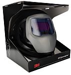 3M Speedglas 9100 Flip-Up Welding Helmet, Auto-Darkening Lens, Adjustable Headband, 44 x 93mm Lens