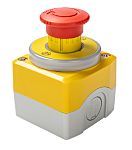 Schneider Electric XALK Series Twist Release Illuminated Emergency Stop Push Button, Surface Mount, 1NO + 2NC