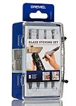 Dremel 8-Piece Glass Etching Set, for use with Dremel Tools