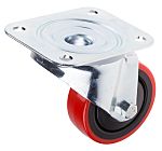 Roulette industrielle Pivotante RS PRO, Ø 80mm, 90kg