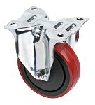 Roulette industrielle Fixe RS PRO, Ø 100mm, 110kg