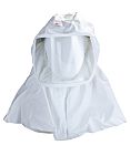 3M S-533L White No Polyurethane Protective Hood, Resistant to Dust, Liquid Splash