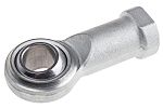RS PRO M22 x 1.5 Female Steel Rod End, 22mm Bore, 109mm Long, Metric Thread Standard, Female Connection Gender