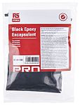 Compuesto aislante Negro de Epoxi RS PRO, Paquete de 500 g, cura 24h