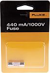 Fluke Multimeter Fuse, 440mA, 1000V, 10.3 (Dia.) x 35mm, 10.3mm