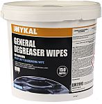Mykal Industries DE-SOLV-IT Fast Drying Degreaser 150 Wipes Tub