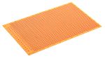 RE525-HP, Single Sided DIN 41612 D Eurocard PCB FR2 With 37 x 57 1mm Holes, 2.54 x 2.54mm Pitch, 160 x 100 x 1.5mm