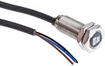 RS PRO Inductive Barrel-Style Proximity Sensor, M12 x 1, 4 mm Detection, PNP Output, 10 → 30 V dc, IP68