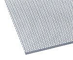 RS PRO Galvanised Steel Perforated Metal Sheet 1000mm x 500mm, 0.7mm Thick