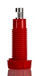 RS PRO Red Female Banana Socket, 4 mm Connector, Solder Termination, 10A, 50V, Silver Plating