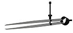 RS PRO 210mm Straight Spring Caliper