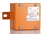 RS PRO Orange Steel Junction Box, IP65, 100 x 100 x 80mm