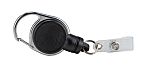 Durable Black Metal Badge Reel