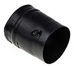 TE Connectivity Straight Black, Fluid Resistant Elastomer, 30mm