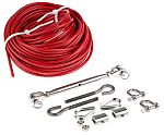 Rope Pull Kit, pro použití s: Všechny tahové lankové spínače RS PRO EMC-89/336/EEC, LVD-73/23/EEC 15m