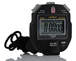 RS PRO Black Digital Pocket Stopwatch 23h 59min 59s