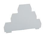 RS PRO End Plate for Use with Feed Through Terminal Block