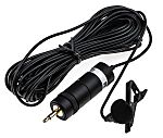 RS PRO Wired Lavalier Microphone, 30 Hz → 18 kHz