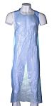 RS PRO Blue Polythene Waterproof Disposable Apron, 50 Per Box