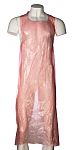 RS PRO Red HDPE Food Safe Disposable Apron, 200 Per Box