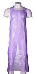 RS PRO Purple Polythene Disposable Apron, 200Each Per Box