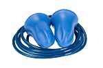 RS PRO Blue Disposable Corded Ear Plugs, 20dB Rated, Metal Detectable, 200 Pairs