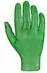 RS PRO Green Powdered Vinyl Disposable Gloves, Size M, Food Safe, 100 per Pack