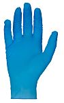 RS PRO Blue Nitrile, Vinyl Food Industry Gloves, Size 8, Medium