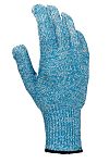 RS PRO Blue HPPE, Nylon, Polyester Cut Resistant Cut Resistant Gloves, Size 6, XS