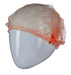 RS PRO Disposable Hair Net for Food Industry Use, Mob Cap Type, 100Each per Package