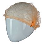 RS PRO Disposable Hair Net for Food Industry Use, Mob Cap Type, 100Each per Package