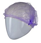 RS PRO Disposable Hair Net for Food Industry Use, Mob Cap Type, 100Each per Package