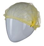 RS PRO Disposable Hair Net for Food Industry Use, Mob Cap Type, 100Each per Package