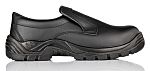 RS PRO Unisex Black  Toe Capped Safety Shoes, UK 4, EU 37