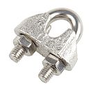 RS PRO Stainless Steel 6mm Diameter Wire Rope Clamp