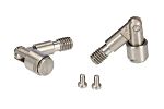 RS PRO Stainless Steel Concealed Hinge, Screw Fixing, 51.5mm x 12mm