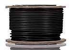 RS PRO Black 0.5 mm² Hook Up Wire, 20 AWG, 16/0.2 mm, 25m, Silicone Rubber Insulation