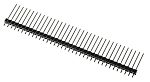 RS PRO Straight Through Hole Pin Header, 36 Contact(s), 2.54mm Pitch, 1 Row(s), Unshrouded