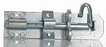 RS PRO Steel Padlockable Galvanised Door Bolt