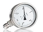RS PRO Analogue Positive Pressure Gauge Bottom Entry 3bar, Connection Size G 1/2
