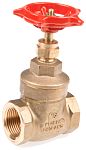 Pegler brass gate valve,3/4in BSPT F-F