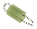 RS PRO 1mm Green Terminal Post